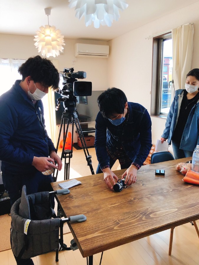 テレビ取材!